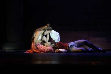 S Vojtěchem Drahokoupilem v muzikálu Romeo a Julie