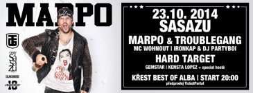 Rapper Marpo zve na svůj mega koncert v SaSaZu