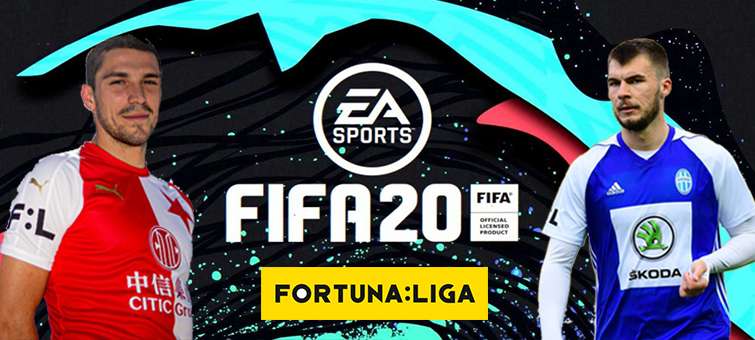 Česká FORTUNA:LIGA se vrací do hry FIFA 20