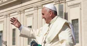 Papež František mluvil o válce na Ukrajině