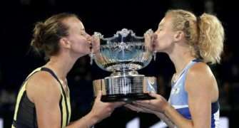 Krejčíková se Siniakovou vyhrály na Australian Open a mají čtvrtý grandslamu v řadě
