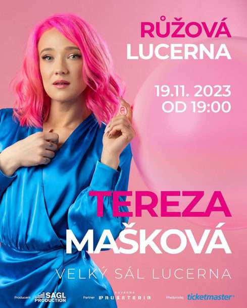 Tereza Mašková koncert Růžová Lucerna