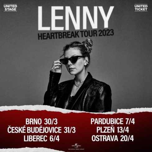 Heartbreak Tour zpěvačky Lenny