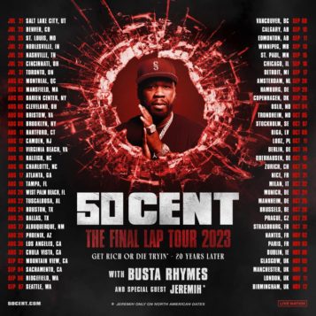 Tour, kterou pojede 50 Cent