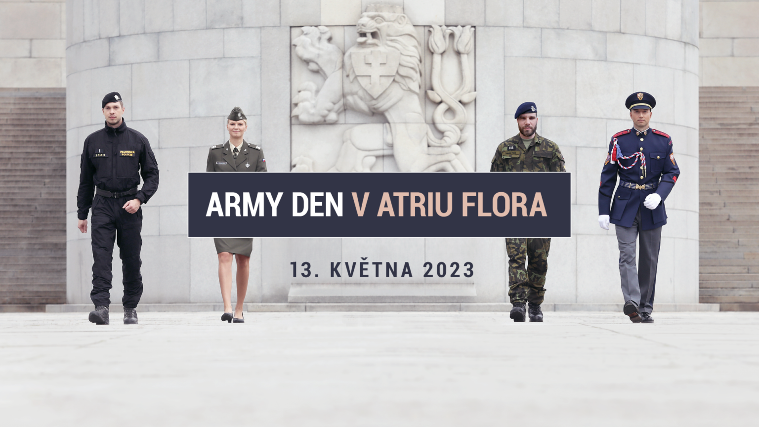 Army den v Atriu Flora se blíží