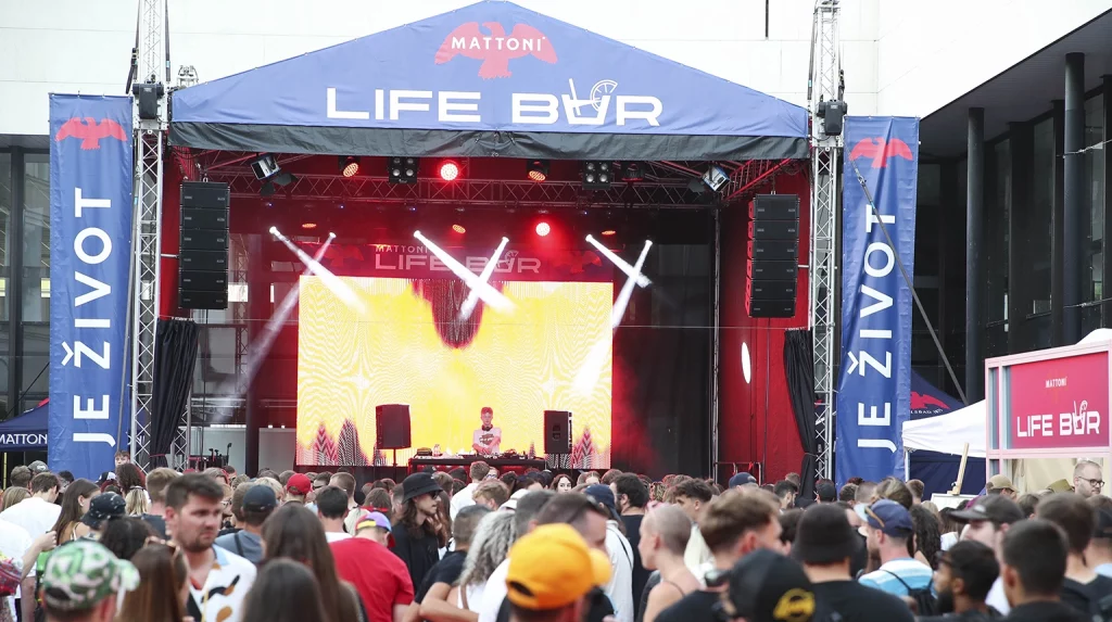 Mattoni Life Bar s koncerty zdarma nabídne karlovarský festival