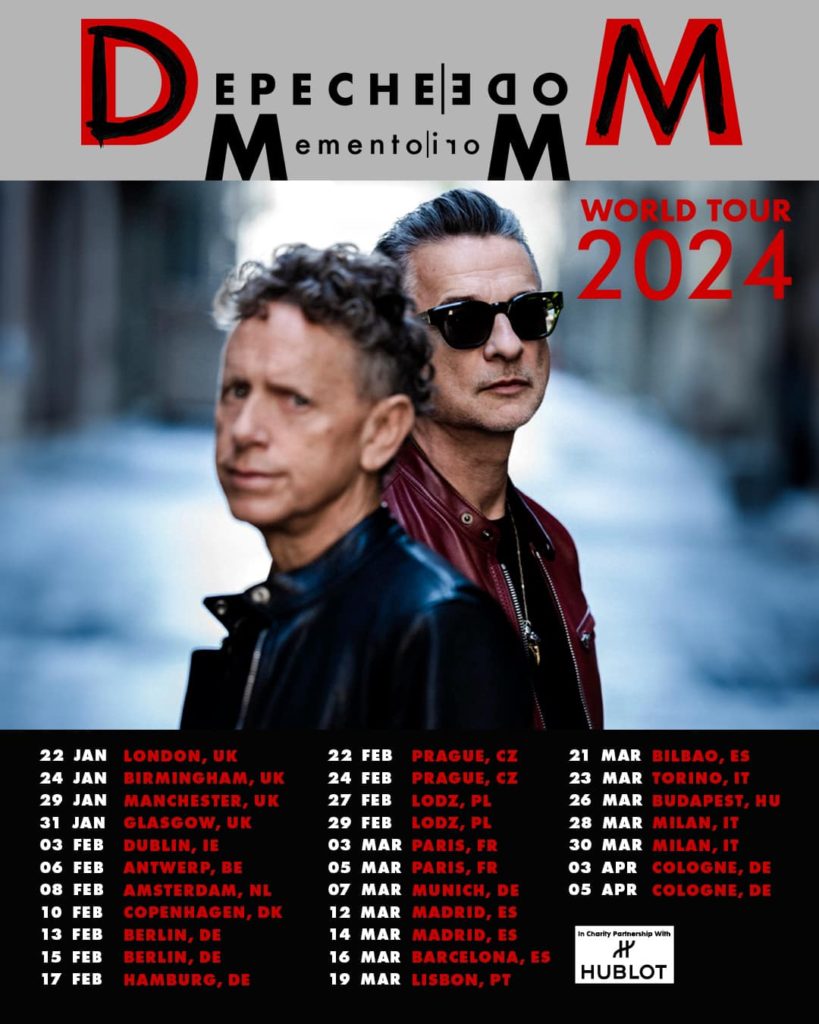 Depeche Mode a turné Memento Mori